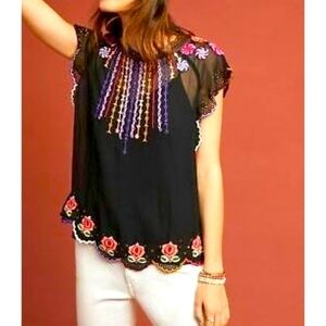 Vanessa Virginia by Anthropologie size small top